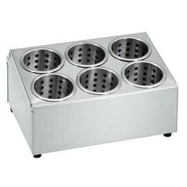 cutlery container 6 compartments  L 380 mm  H 200 mm product photo