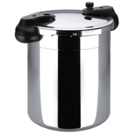 pressure cooker 13 ltr stainless steel with lid  Ø 240 mm  H 340 mm  | Duroplast handles product photo