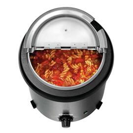 stockpot hinged lid 230 volts 300 watts 5.4 ltr  Ø 255 mm  H 385 mm product photo  S