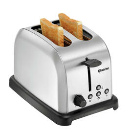 toaster TBRB20 stainless steel | 2-slot incl. 1 bun attachment product photo