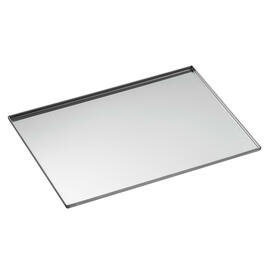 baking sheet 433x333-ST stainless steel | 4 sides rimmed L 433 mm W 333 mm H 10 mm product photo  S