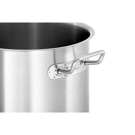 Cooking pot E11L-1 stainless steel Ø 280 mm with lid | suitable for induction product photo  S