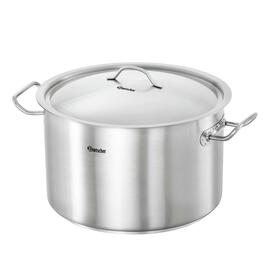 Cooking pot E16L-1 with lid | suitable for induction product photo