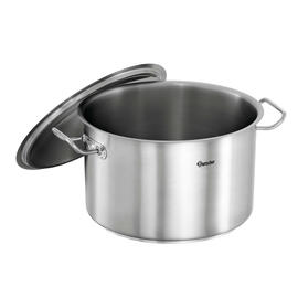 Cooking pot E16L-1 with lid | suitable for induction product photo  S