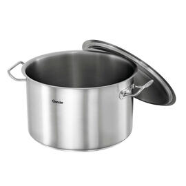 Cooking pot E16L-1 with lid | suitable for induction product photo  S