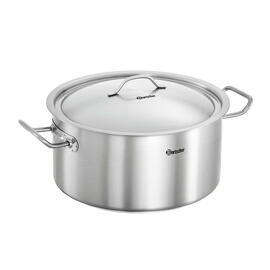 Cooking pot E10,4L-1 with lid | suitable for induction product photo