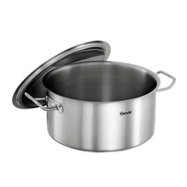 Cooking pot E10,4L-1 with lid | suitable for induction product photo  S