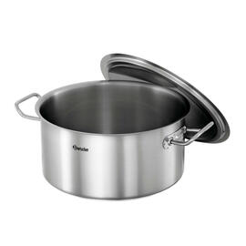 Cooking pot E10,4L-1 with lid | suitable for induction product photo  S
