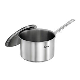 Cooking pot E4L-SG1 stainless steel Ø 200 mm with lid | suitable for induction product photo  S