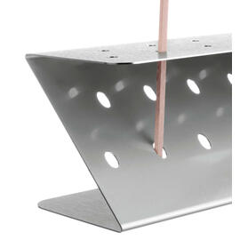 Lolly waffle holder Z14 stainless steel product photo  S