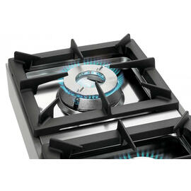 2-burner gas cooker 11 kW | plates one behind the other product photo  S