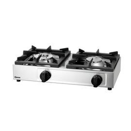 2-burner gas cooker 11 kW | plates side by side product photo