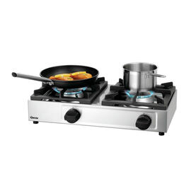 2-burner gas cooker 11 kW | plates side by side product photo  S