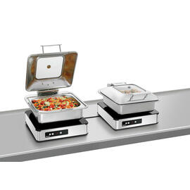 induction warming plate IW3 300 watts 395 mm x 395 mm H 98 mm product photo  S