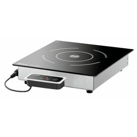 induction warming plate IW10-EBBF built-in unit separate control panel 1000 watts 320 mm x 370 mm product photo  S