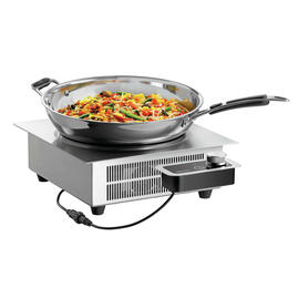 built-in Induction wok IW 35-EB handling per turning knob 230 volts 3.5 kW | separate control panel product photo