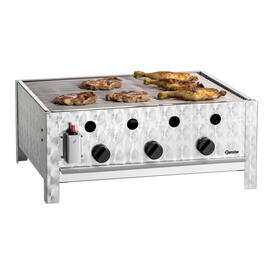 tabletop gas roaster TB1000R with grill grid product photo