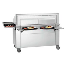 107279 Seitenablage KST3240 Plus, Material: CNS 18/10, inkl. Befestigungsmaterial, Maße: B 700 x T 350 x H 80 mm, Gewicht: 4 kg product photo  S