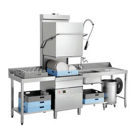 pass through dishwasher DS 2501eco | suitable for baskets 500 x 500 mm | 400 volts product photo