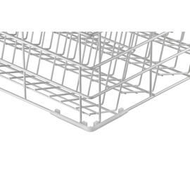 glass basket white | 500 mm x 500 mm H 205 mm | 4 compartments product photo  S