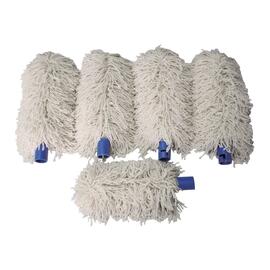 109472 Set Ersatzbürsten für Gläserpoliermaschine: 5 Polierkopftücher aus Mikrofaser, abnehmbar product photo