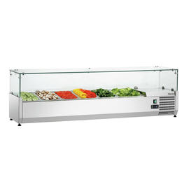 refrigerated countertop unit GL3-1501 suitable for 5 x GN 1/3 | 1 x GN 1/2 product photo  S