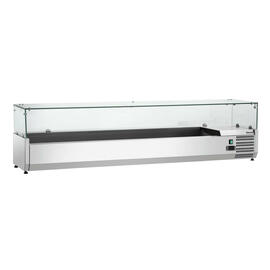refrigerated countertop unit GL3-1801 suitable for 8 x GN 1/3 - 150 mm product photo  S