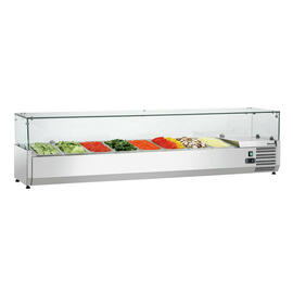 refrigerated countertop unit GL3-1801 suitable for 8 x GN 1/3 - 150 mm product photo