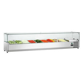 refrigerated countertop unit GL3-2001 suitable for 9 x GN 1/3 - 150 mm product photo  S