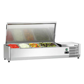refrigerated countertop unit ED3-1201 suitable for 3 x GN 1/3 | 1 x GN 1/2 product photo  S