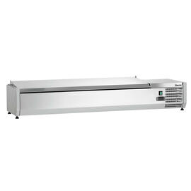 refrigerated countertop unit ED3-1501 suitable for 5 x GN 1/3 | 1 x GN 1/2 product photo  S