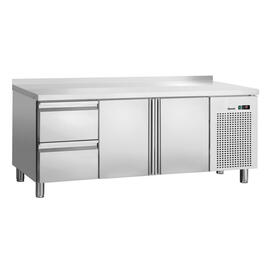 refrigerated table S2T2-150 MA with upstand | 2 drawers | 2 wing doors product photo