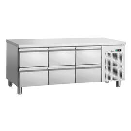 refrigerated table S6-150 | 6 drawers product photo