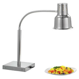 heat lamp IWL250ST stainless steel | light colour white L 200 mm W 250 mm H 700 mm product photo