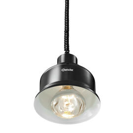 heat lamp IWL250D SW steel black  L 230 mm  B 230 mm  H 250 mm product photo  S