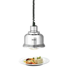 heat lamp IWL250D CHR 250 watts steel silver coloured product photo  S