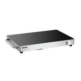 induction warming plate IW10 tabletop unit 1000 watts 530 mm x 335 mm H 62 mm product photo  S