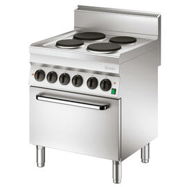 4 plate electric stove gastronorm 400 volts 12.4 kW | oven product photo