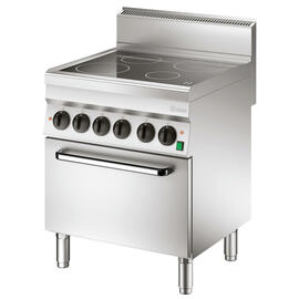 4 zone ceramic hob gastronorm 400 volts 12.2 kW | oven product photo