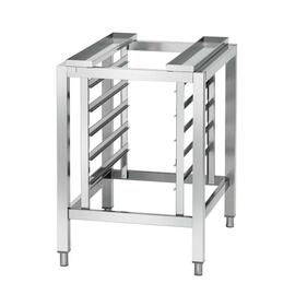 115076 Untergestell für 1/1 GN-Dämpfer "Bartscher Kompakt", Chromnickelstahl, Aufnahmefähigkeit 5 x 1/1 GN, 14,2 kg, 550 x 700 x H 735 - 780 mm product photo