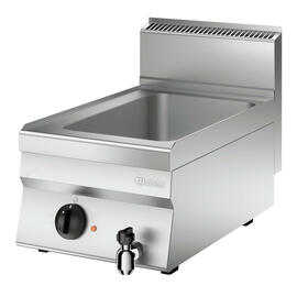 lectric bain-marie 650  SNACK gastronorm - 150 mm  • 1000 watts | drain tap product photo