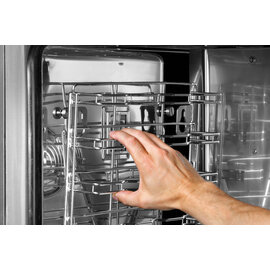 combi steamer SILVERSTEAM2 P-5110DRS | GN 1/1 with cleaning program product photo  S