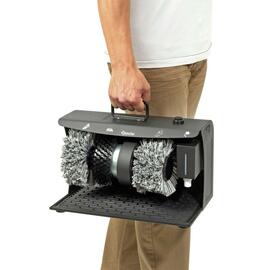 shoe shine machine black  | foot switch product photo  S