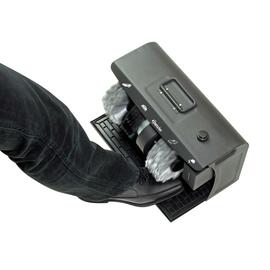 shoe shine machine black  | foot switch product photo  S