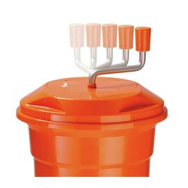 Salad Spinner K1-12L  • plastic orange | 12 ltr  Ø 320 mm product photo  S