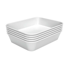 display bowl 40W-150x190 melamine white product photo