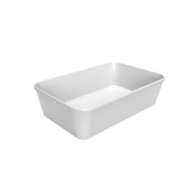 display bowl 80W-190x300 melamine white product photo  S