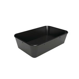 display bowl 80S-190x300 melamine black product photo  S