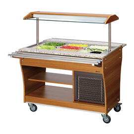 125502 Tablettrutsche 1 Stück (für eine Seite) zu Gastro Buffet T, GN 3 x 1/1 product photo  S