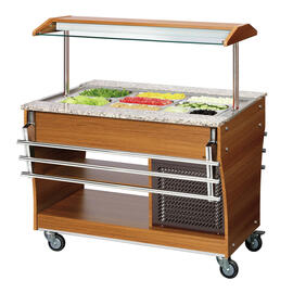 125502 Tablettrutsche 1 Stück (für eine Seite) zu Gastro Buffet T, GN 3 x 1/1 product photo  S